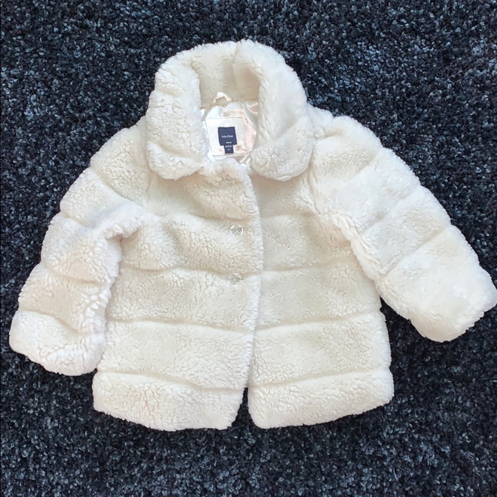 - Baby GAP faux Sterling coat